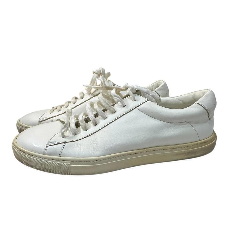Oliver Cabell Low 1 White Leather Sneakers Shoes Size 39 Men's Tennis Comfort